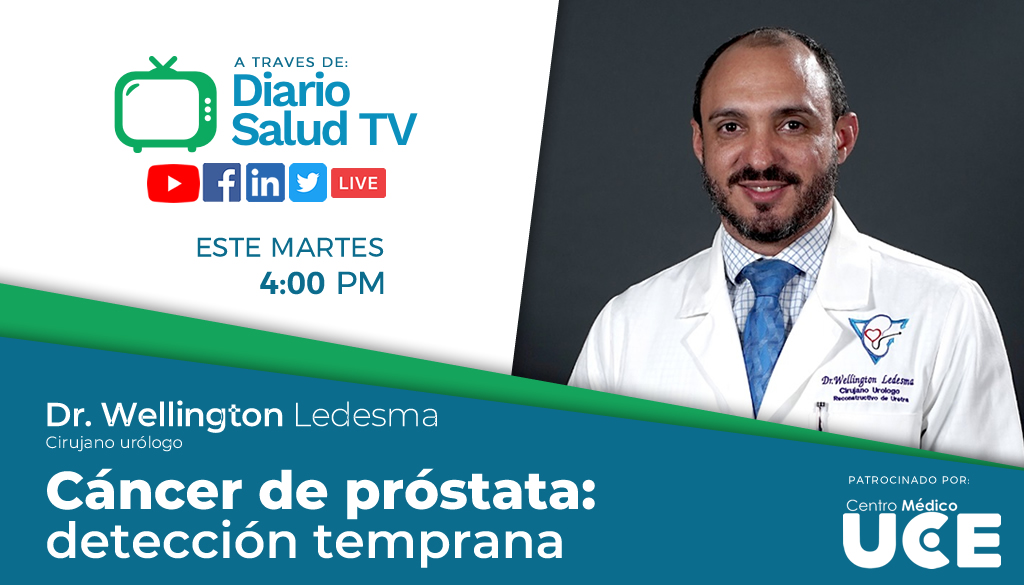 DiarioSalud TV invita a programa sobre cáncer de próstata  