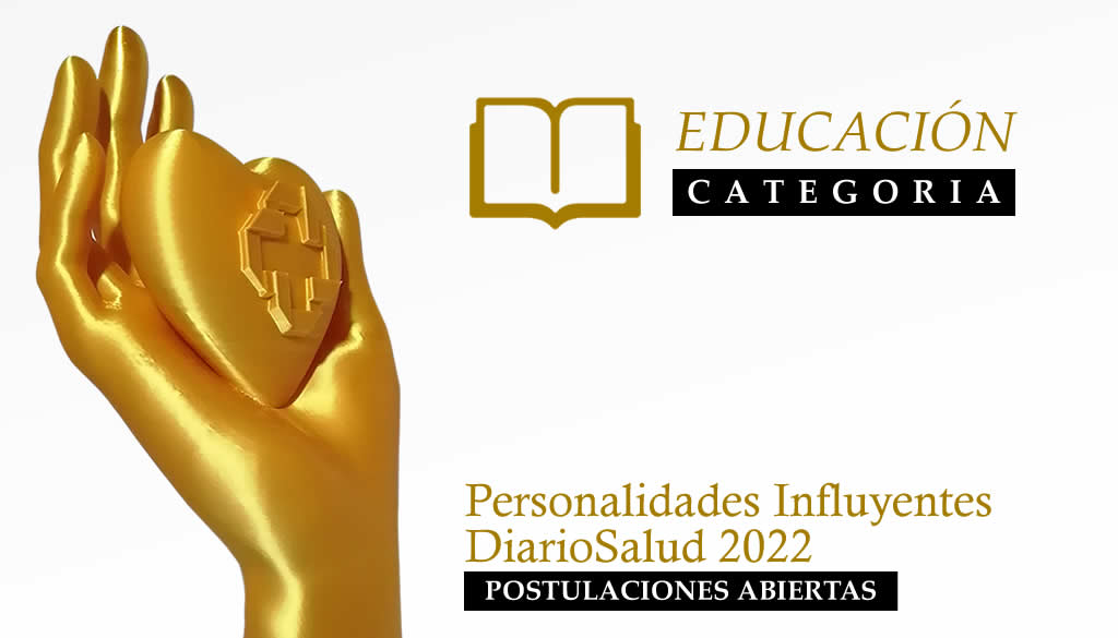 ¿Quiénes pueden postularse a la categoría Educación de Personalidades Influyentes DiarioSalud 2022? 