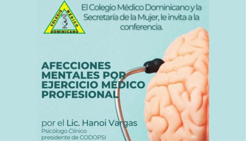 Impartirán charla sobre afecciones mentales en el ejercicio médico  