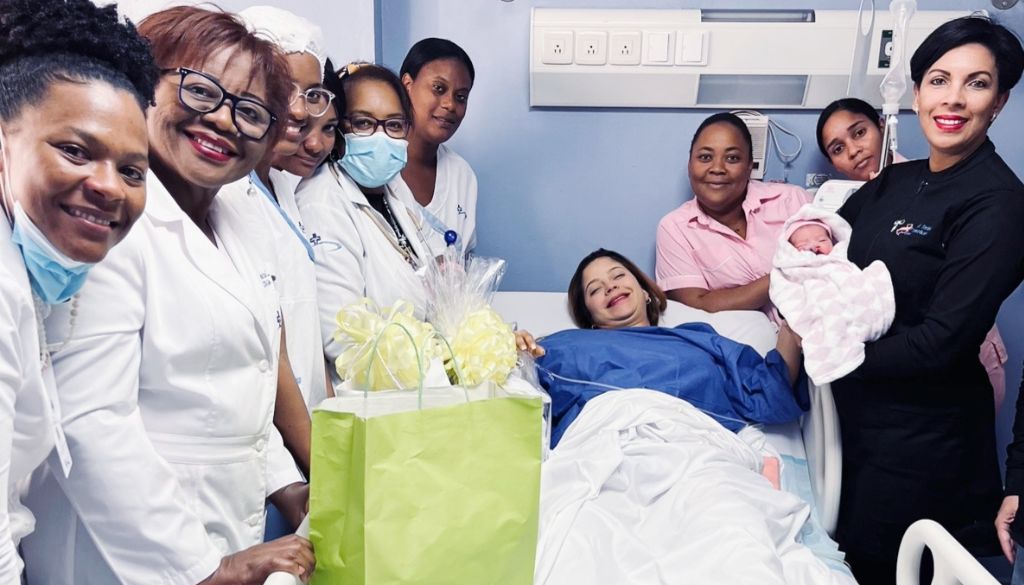 Centro Médico Punta Cana recibe primer bebé del 2023 