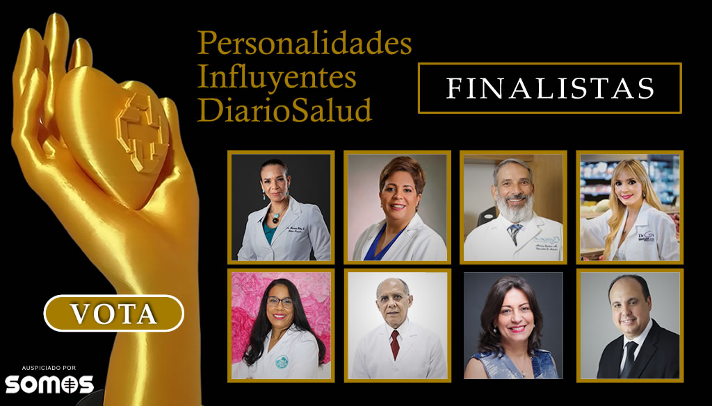 Este viernes cierre de votaciones al premio Personalidades Influyentes DiarioSalud ¡Elige tu favorito! 