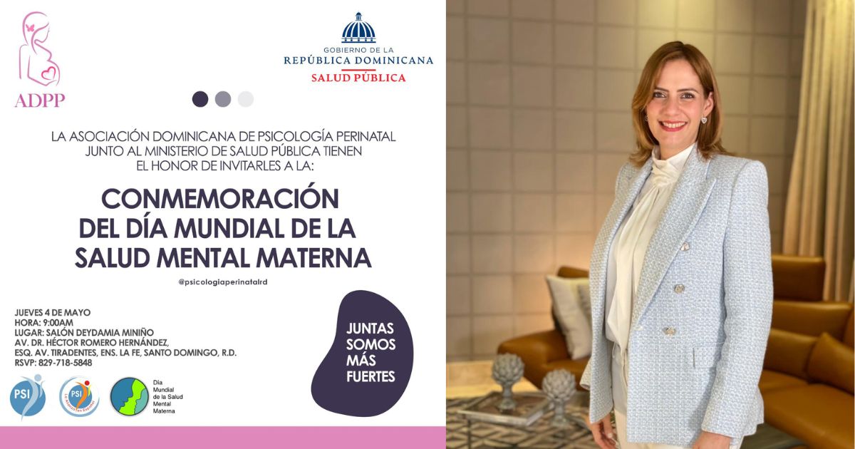 Semana Mundial de la Salud Mental Materna 