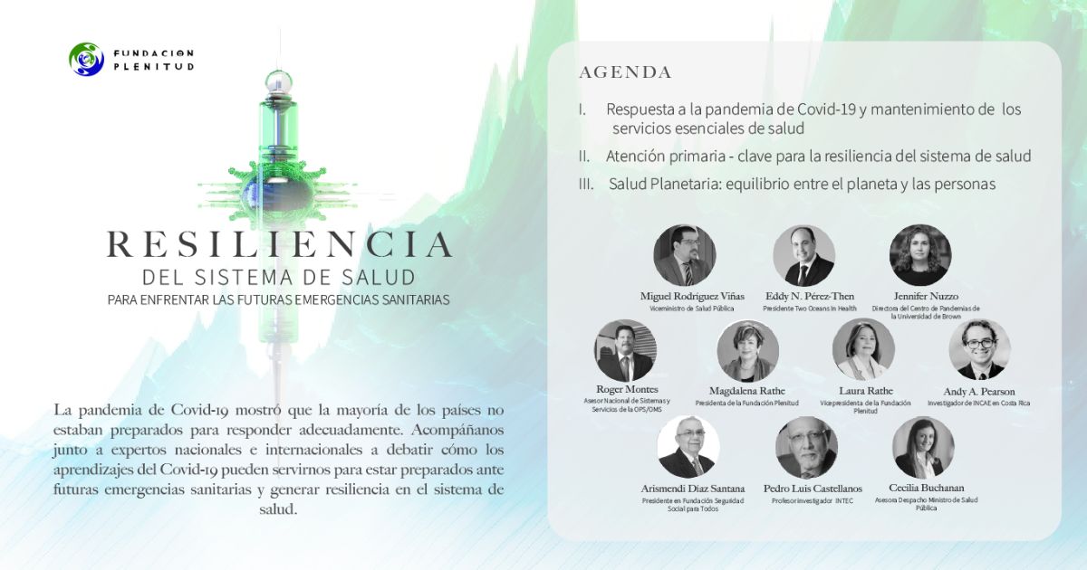 Invitan a conferencia «Enfrentar Futuras Emergencias Sanitarias» 