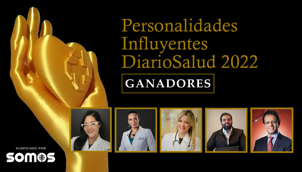 Conozca los ganadores Personalidades Influyentes DiarioSalud 2022 