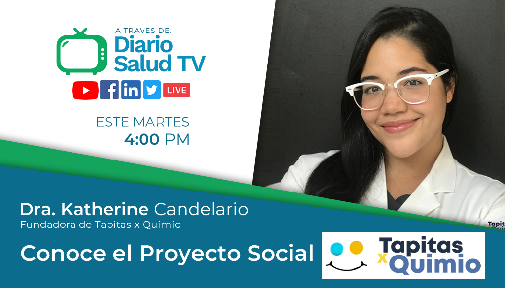 DiarioSalud TV invita a programa “Conoce el Proyecto Social TapitasxQuimio” 