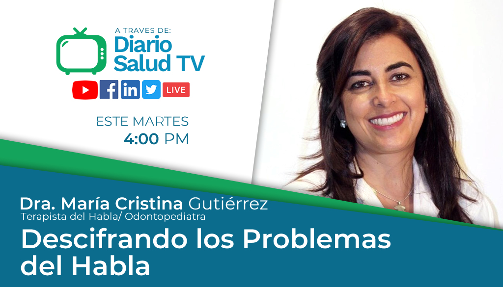 DiarioSalud TV invita a programa “Descifrando los Problemas del Habla”  