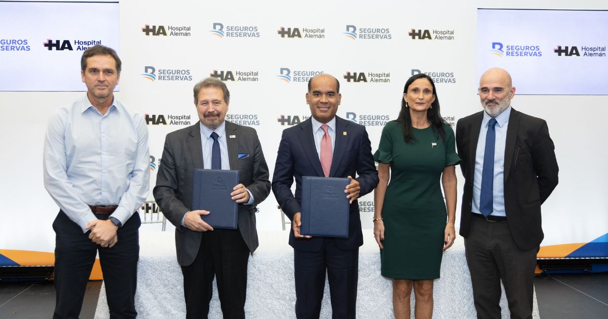 Seguros Reservas y Hospital Alemán de Buenos Aires firman alianza para medicina de alta complejidad 