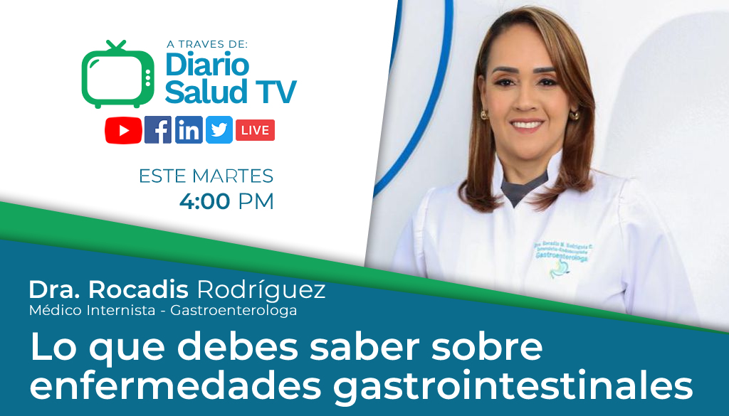DiarioSalud TV invita a programa sobre enfermedades gastrointestinales 