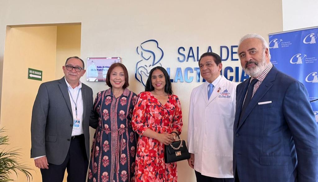 Certifican Sala de Lactancia del Aeropuerto Cibao  