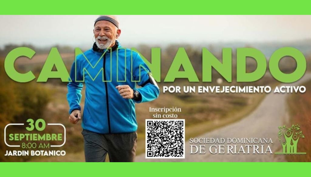 Sociedad Geriatría invita a camina «Por un Envejecimiento Activo» 