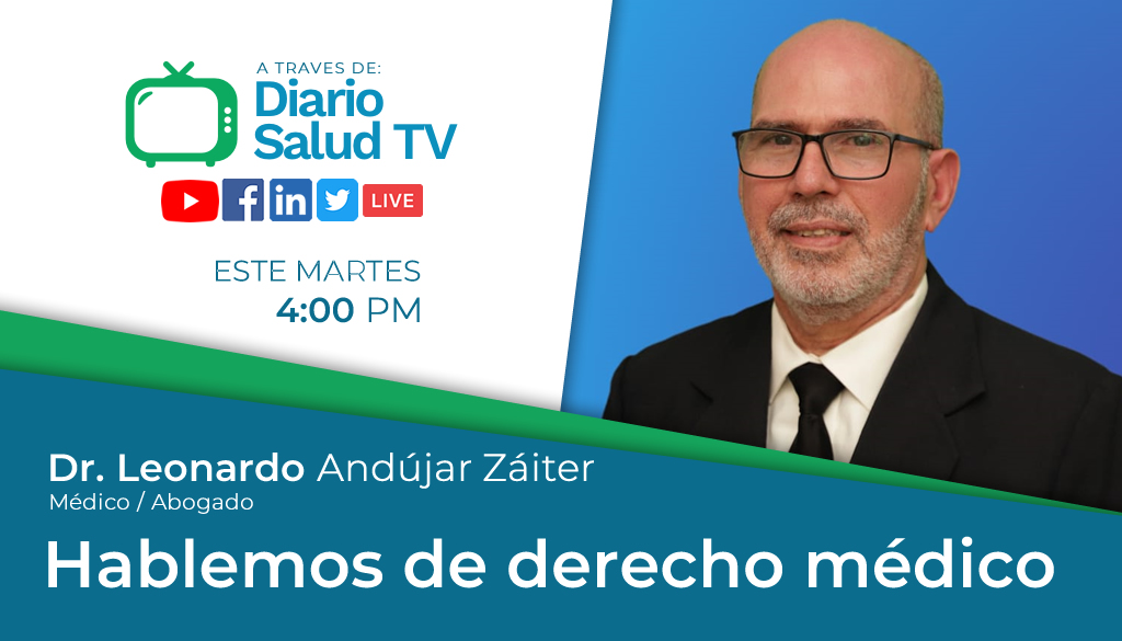 DiarioSalud TV invita a programa sobre derecho médico  