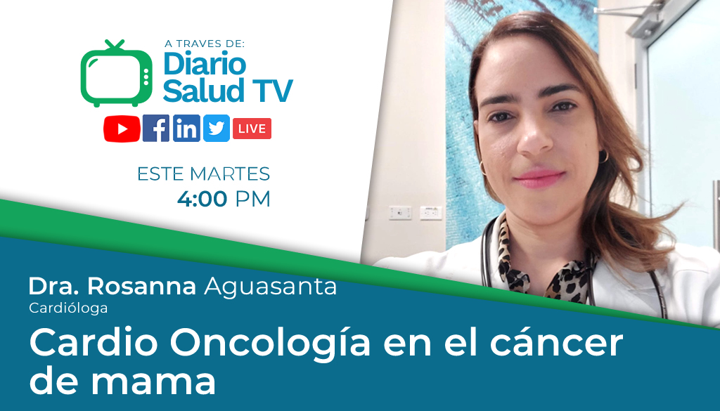 DiarioSalud TV invita a programa sobre cardio oncología en cáncer de mama 