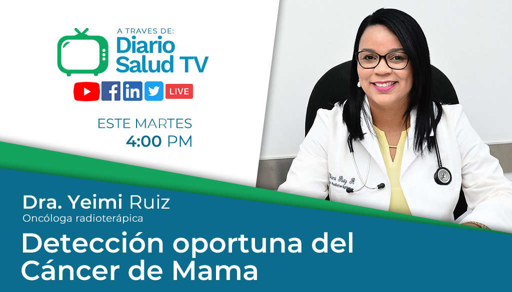 DiarioSalud TV invita a programa sobre detección de cáncer de mama 