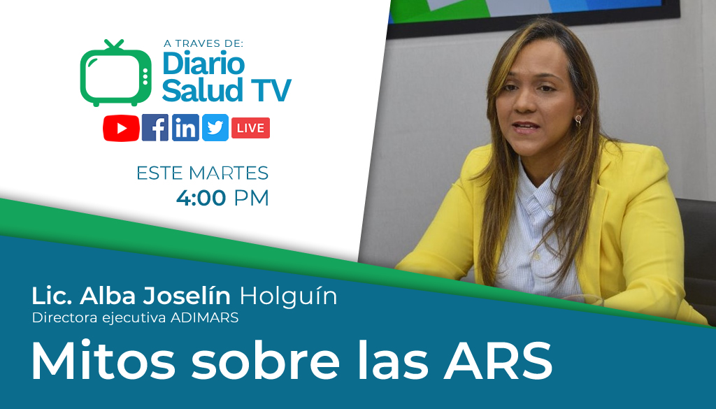 DiarioSalud TV invita a programa sobre mitos sobre las ARS 