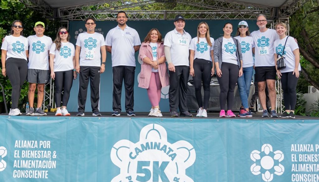 Alianza por el Bienestar y Alimentación Consciente realiza caminata 5K 