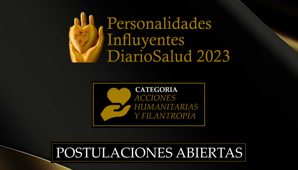 ¿Cómo puedo postularme a la categoría Acciones Humanitarias y Filantropía de Personalidades Influyentes DiarioSalud 2023? 
