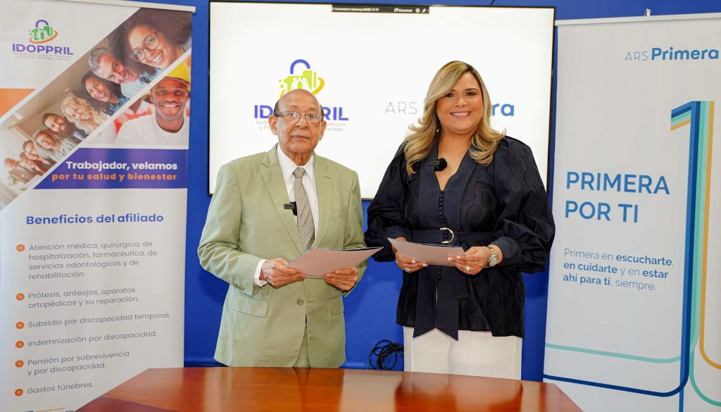 IDOPPRIL y ARS Primera firman acuerdo de colaboración en beneficio de afiliados 