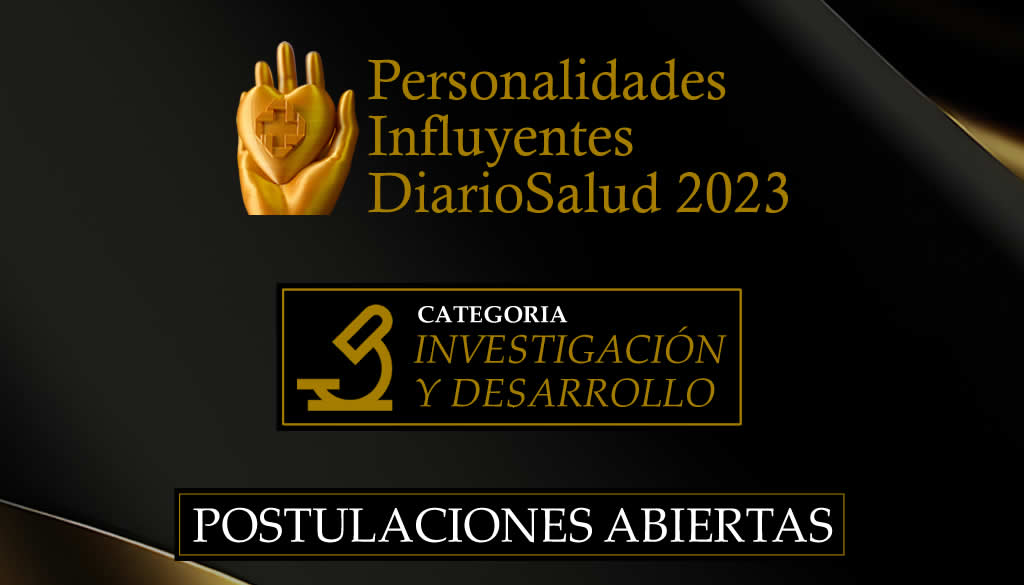 ¿Quiénes pueden postularse a la categoría Investigación y Desarrollo de Personalidades Influyentes DiarioSalud 2023? 