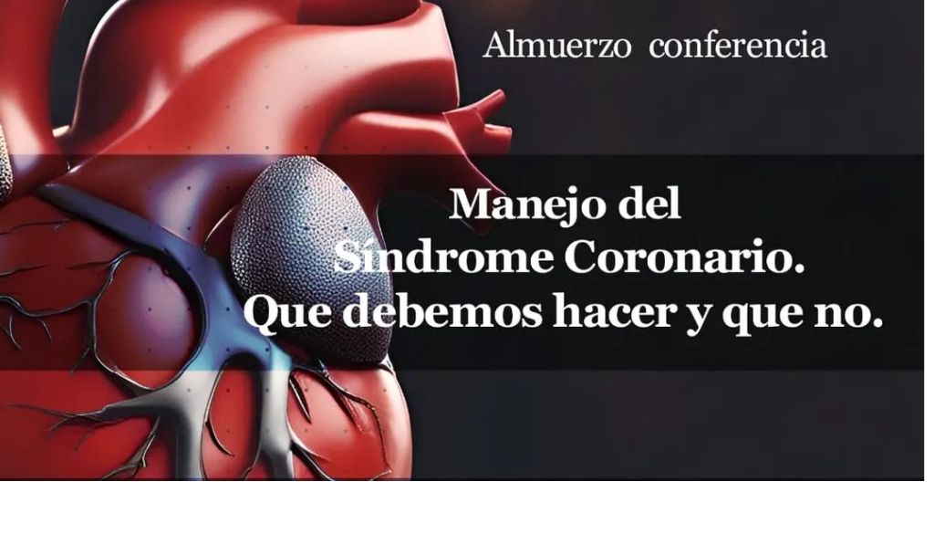 Impartirán conferencia sobre manejo del síndrome coronario 
