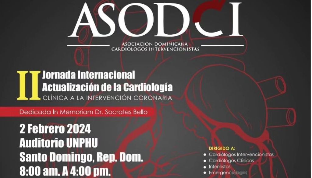 Médicos Cardiólogos Intervencionistas realizarán su II jornada de actualización 