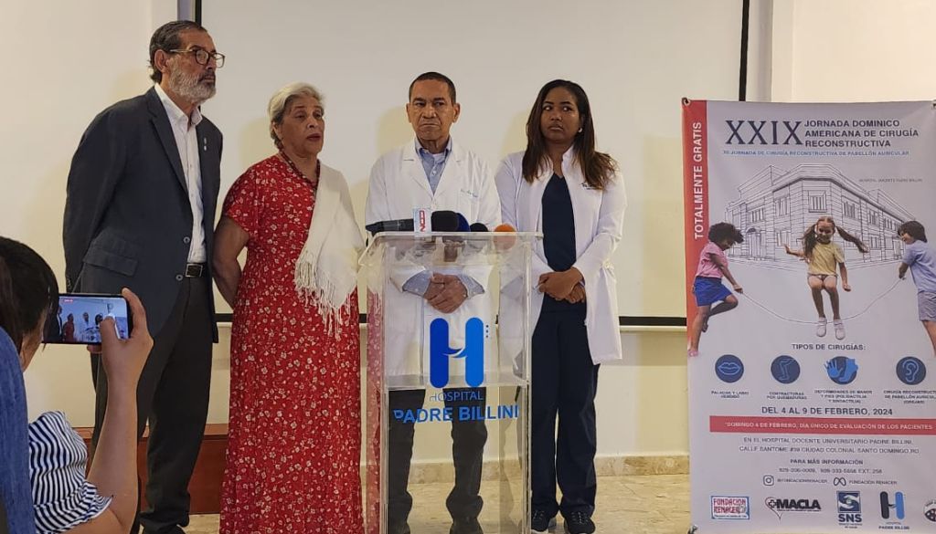 Fundación Renacer anuncia jornada de cirugía en hospital Padre Billini 