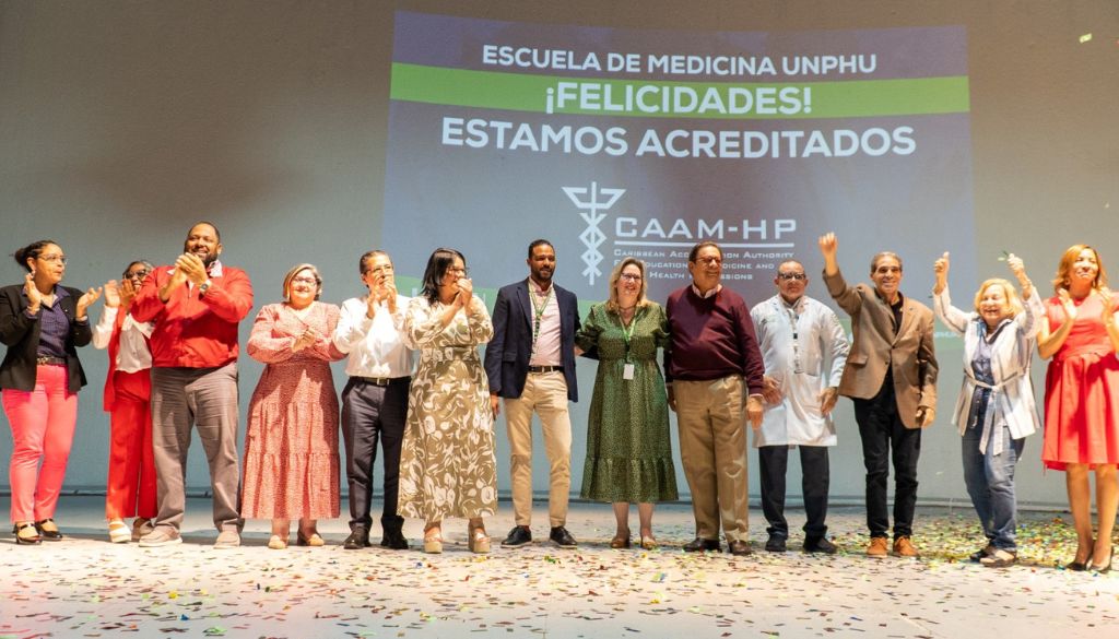 Escuela Medicina de la UNPHU es acreditada por la agencia internacional CAAM-HP 