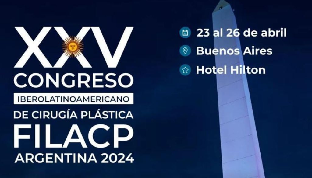 Sociedad Cirugía Plástica invita participar en congreso FILACP 2024  