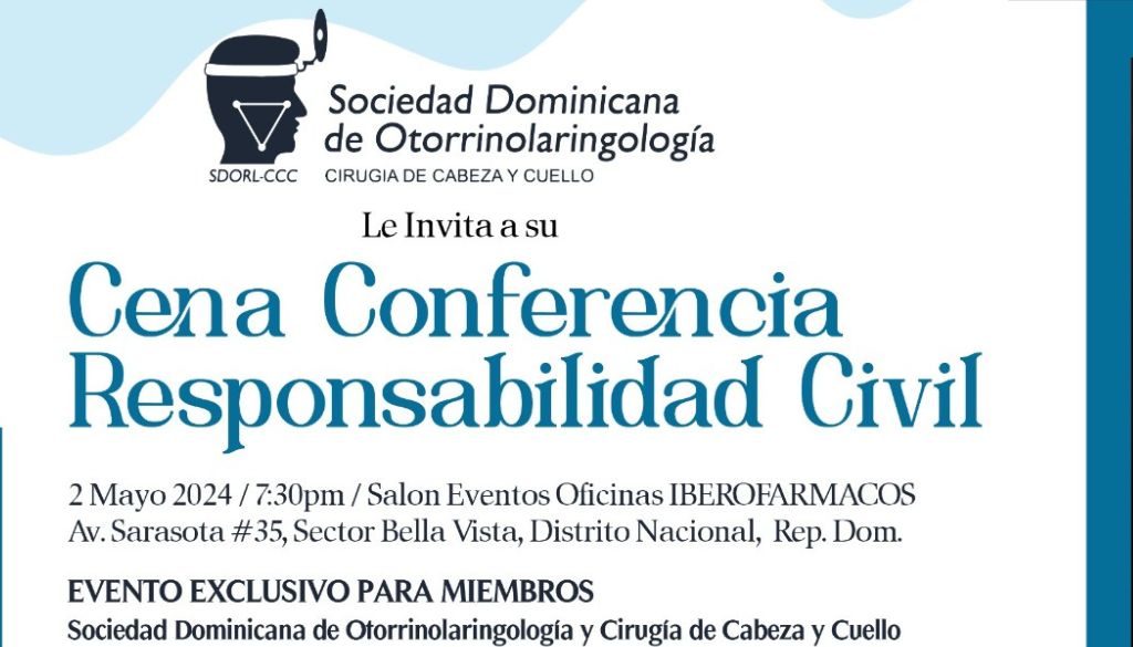 Sociedad Otorrinolaringología hará conferencia sobre responsabilidad civil 