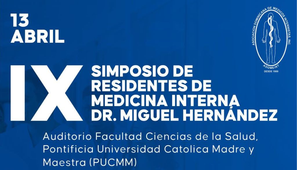 Anuncian simposio de residentes de medicina interna 