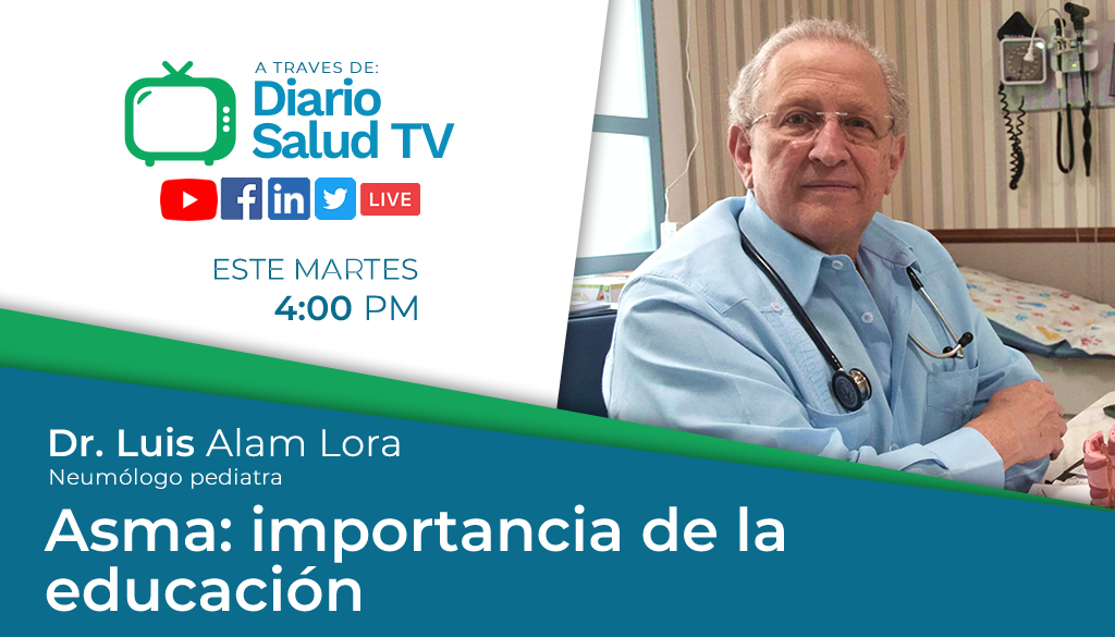 DiarioSalud TV invita a programa por  Día Mundial del Asma 