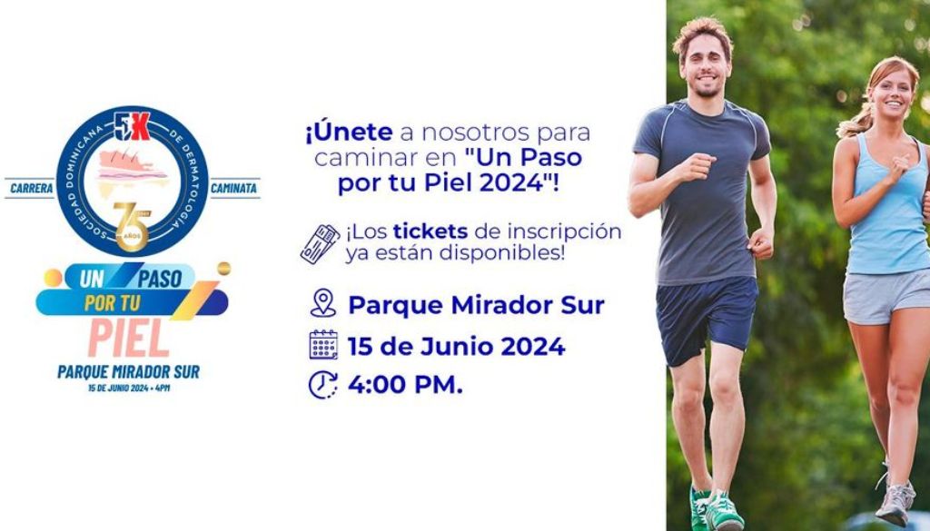 Dermatólogos invitan a caminata «Un Paso por tu Piel 2024» 