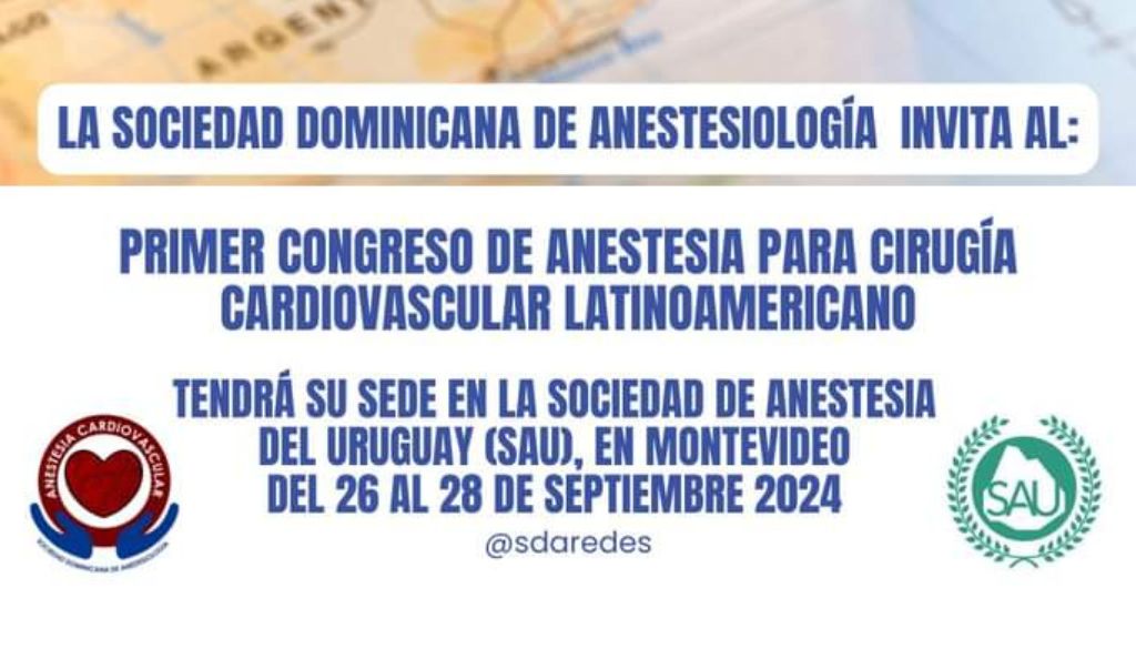 Invitan a primer congreso de anestesia para cirugía cardiovascular latinoamericano 