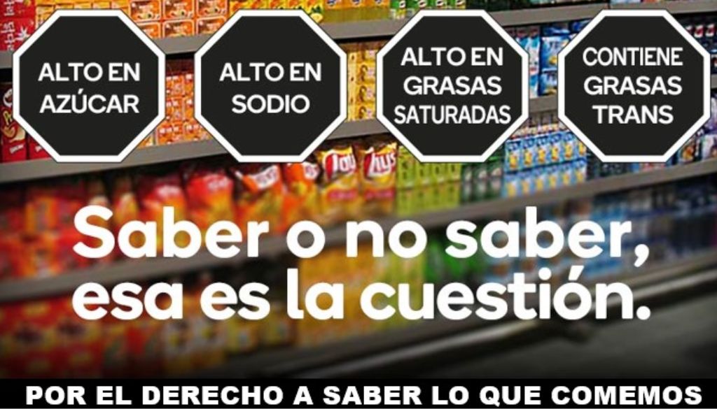 Demandan aprobar sin más demoras el etiquetado frontal de advertencia nutricional 