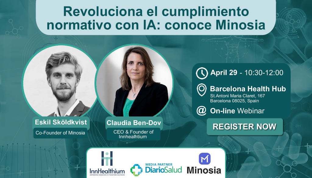 DiarioSalud media partner evento “Revoluciona el cumplimiento normativo con IA”en Barcelona 