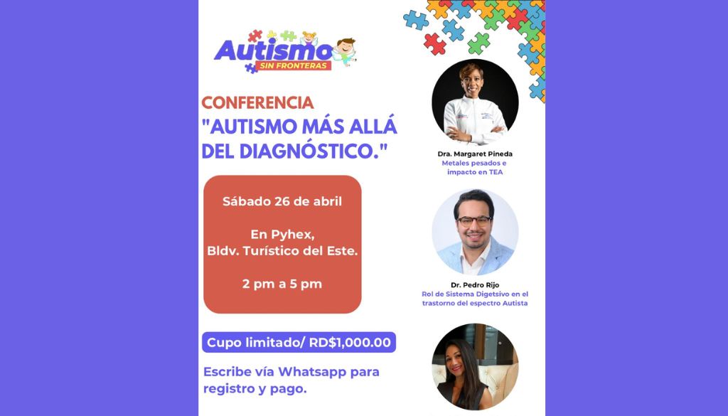 Invitan a conferencia “Autismo más allá del diagnóstico” 