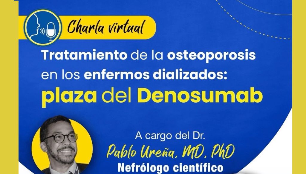 Unidad Egresados de Medicina PUCMM y entidades científicas invitan a charla virtual sobre osteoporosis en pacientes dializados 