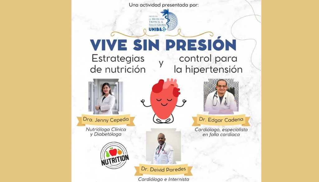 UNIBE e IMTSAG invitan a  jornada “Viví sin presión” en el Día Mundial de la Hipertensión 