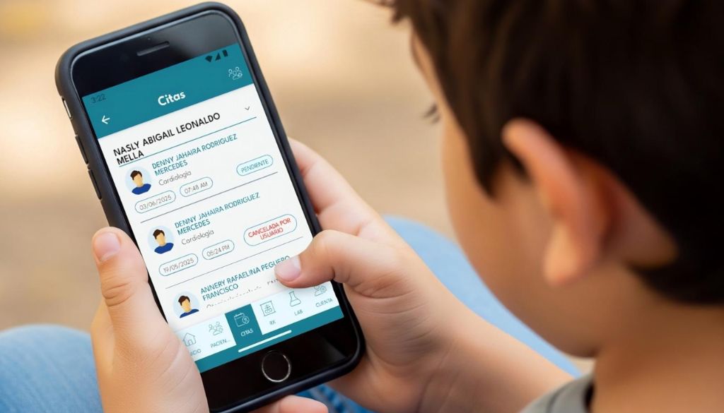 Hugo Mendoza actualiza su app para agendar citas y consultar resultados 