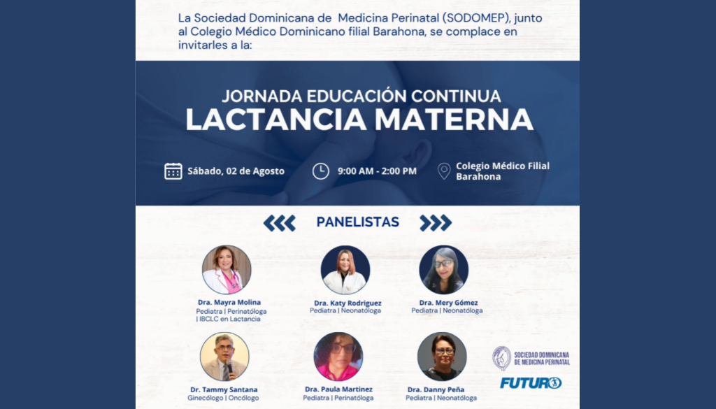 SODOMEP da inicio a ciclo de jornadas formativas en el marco de la Semana Mundial de la Lactancia Materna 