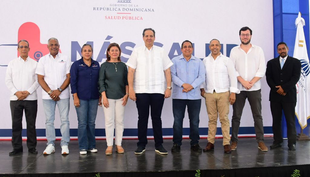Ministerio de Salud lleva jornada “Más Salud” a Bonao 
