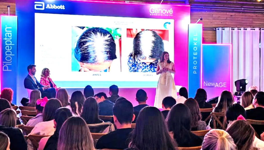 Dra. Alexandra Espinal lleva su experticia en tratamientos capilares a escenario internacional 