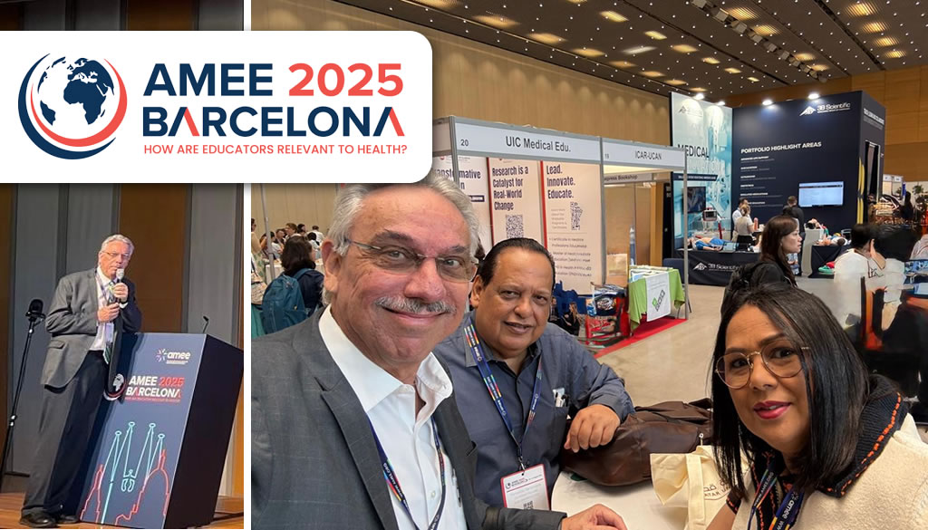 Dr. Marcos Núñez expone sobre la formación del médico del futuro en AMEE 2025 
