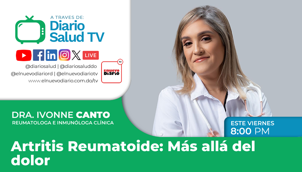 DiarioSalud TV presenta programa especial “Artritis Reumatoide: Más allá del dolor” 