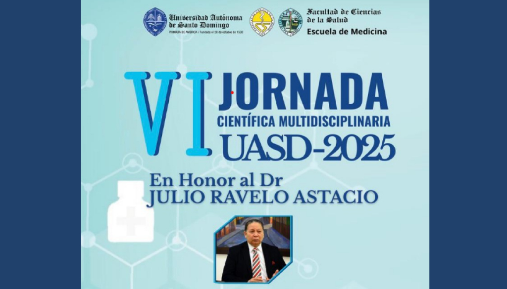 UASD realizará la VI Jornada Científica Multidisciplinaria de Medicina 2025 