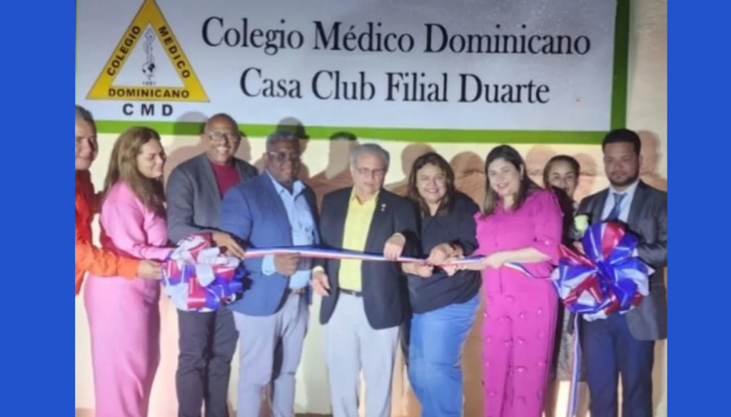 CMD reinaugura Casa Club de los Médicos en San Francisco de Macorís 