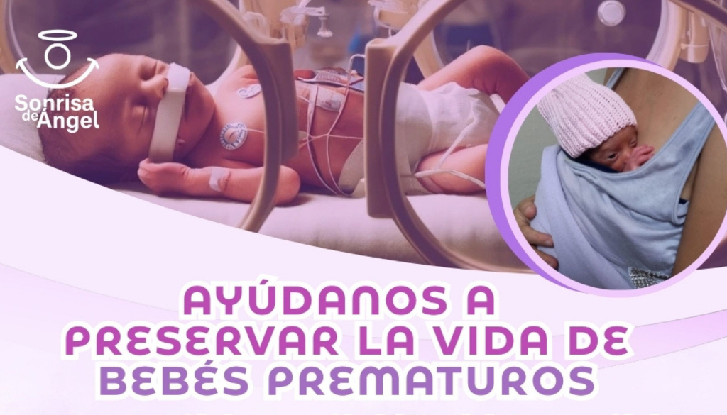 Fundación Sonrisa de Ángel lanza campaña para preservar la vida de bebés prematuros 
