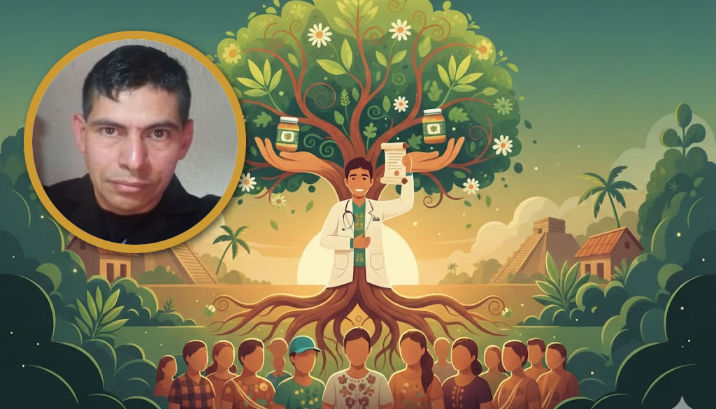 Médico mexicano destaca por su labor en medicina tradicional natural y atención comunitaria 