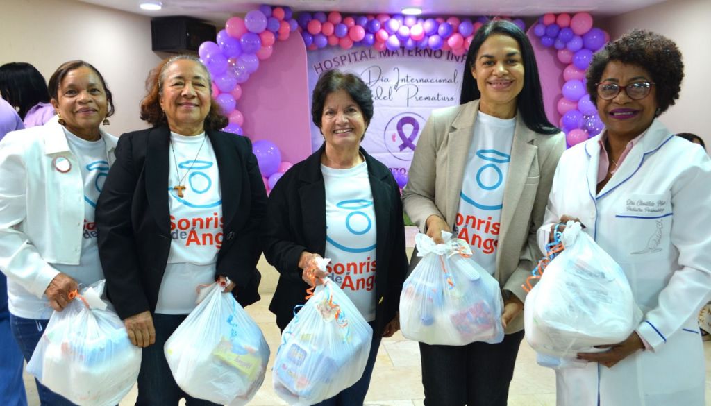 Fundación Sonrisa de Ángel beneficia a 252 bebés prematuros en hospitales del país 