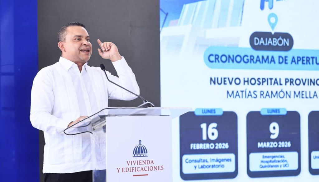 Anuncian apertura progresiva del Hospital Matías Ramón Mella en Dajabón 