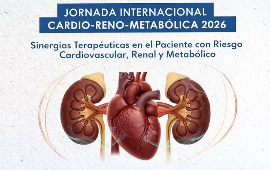 Invitan a Jornada Internacional Cardio-Reno-Metabólica 2026 